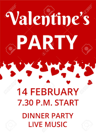 We're featuring pins, so don't be shy! Valentines Day Party Invitation Card With Hearts Border Royalty Free Cliparts Vectors And Stock Illustration Image 91821030