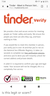 Feel like you're talking to a bot rather than a real person? 754 Tinder Meet In Person Veri D Httpsmydateverifycom Tin Verify Tm We Provide A Fast And Secure Service For Meeting People On Tinder Safely And Easily We Ensure The People You Meet