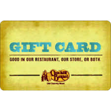Below we list three possible ways you can try. Cracker Barrel Old Country Store Gift Card Restaurant Cards