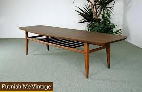 Vintage brass elephant salon or coffee table, 1970s. Danish Style Mid Century Modern Coffee Table