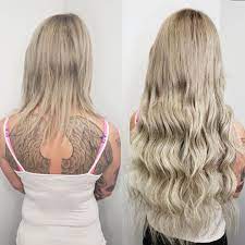 Light Ash Blonde Human Hair Extensions Hair Extensions Best Hair Extension Brands Bombshell Hair