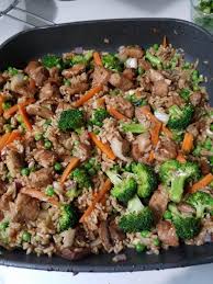 Pork Fried Rice Justapinchrecipes Pork Fried Rice Recipe Ground Pork Recipes Pork Recipes