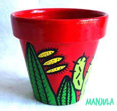 Inspírate para decorar tu habitación. Resultado De Imagen Para Macetas Pintadas Cactus Macetas Pintadas Macetas Macetas Decoradas