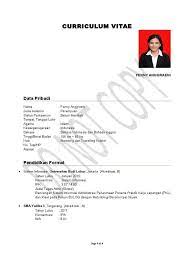 Contoh Cv Fresh Graduate Contoh Bahasa Desain Cv Bahasa Inggris