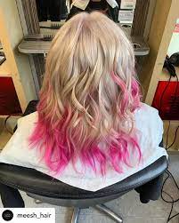10 Delicious Shades Of Summer Hair Color 2021 Ultimate Guide Dip Dye Hair Blonde Colored Hair Tips Pink Hair Dye