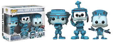 Kingdom Hearts Tron Space Paranoids Sora Donald And Goofy Funko Pop Vinyl Figures Available As Gamestop Exclusives Kingdom Hearts News Kh13 For Kingdom Hearts Tron is a program who aids sora in space paranoids, a world based on the 1982 disney film tron.