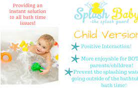 The best bath sprinkle watch ought to be simple for individuals to institute too. The Splash Baby Splash Guard For Children Pets Indiegogo