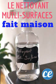 Fabriquez Ce Nettoyant Multi Surfaces Super Efficace En Seulement 30 Secondes Recette Produit De Nettoyage Faits Maison Nettoyant Faire Ses Produits Menagers