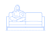 Sitting On Couch Reference