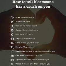 How To Tell If Someone Has A Crush On You Zodiac Sign Traits Zodiac Signs Gemini Zodiac Facts