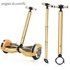 These handles simply resemble the handles of the scooter and just helpful for the rider to maintain the control and grip whenever it needed. Adjustable Aluminum Alloy Safety Handle Control Strut Stent Telescopic Handlebar Rod For 6 5 Electric Self Balancing Scooter Hoverboard Walmart Com Walmart Com