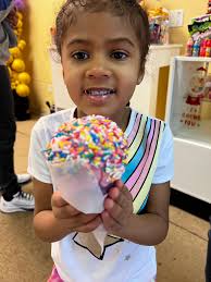 Suga Mama's Confections inc. 10/10🙌🏽 Perfect place to go with the kiddos.  My son loved the ice cream nachos. My daughter got a traditional cone ￼with  sprinkles. Husband got the chocolate milkshake(finished