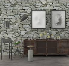 Grace Gardenia G57804 River Stone Wallpaper The Savvy Decorator Bar De Sala De Estar Papel De Pared Ladrillo Y Piedra