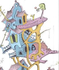 Oh The Places You Ll Go Dr Seuss Art Dr Seuss Illustration Dr Seuss House