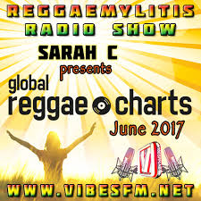 the global reggae chart june 2017 on reggaemylitis radio