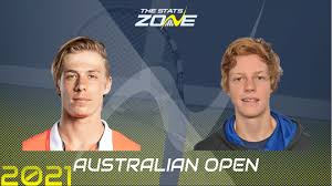 *the odds is relevant at the time of publication of the prediction (5 june 2021, 20:51). 2021 Australian Open First Round Denis Shapovalov Vs Jannik Sinner Preview Prediction The Stats Zone