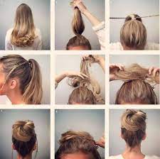 How To Make A Hairstyle With Your Own Hands At Home Hairstyles Hair Styles Easy Hairstyles Summer Hairstyles