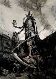 Santiago Caruso Dark Symbolist Death Reaper Art Dark Art