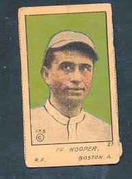 1920 W516-1 #27: ED HARRY HOOPER "Boston Red Sox HOF" ~ VG to VG-EX