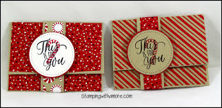 High quality personalised gift ideas for your groomsmen. Stampingwithamore Stampin Up Gift Card Holder