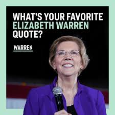 Team Warren Elizabeth S Words Inspire Us To Dream Big And Fight Hard Reply With Your Favorite Elizabeth Warren Quote Facebook