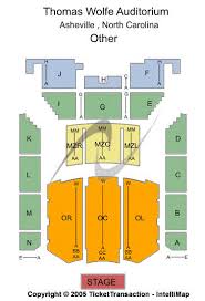 Thomas Wolfe Auditorium Seating Chart