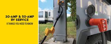 For example a 15,000 btu ac can draw 14 to 16 amps to start and once the compressor engages it may only require 12 to 13 amps to run. 30 Amp And 50 Amp Rv Service 8 Things You Need To Know Etrailer Com