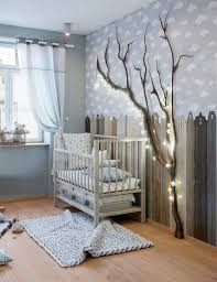 Light Blue And White Cloud Themed Baby Nursery Room Wall Decor Ideas For A Baby Boy S Room Baby Boy Room Decor Nursery Room Themes Nursery Baby Room