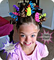 Add a little white hair spray to the tips, creating a massive wave. 11 Wacky Hair Ideas For An Exciting Crazy Hair Day At School Bellatory