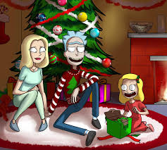 Meanwhile jerry learns his parents have a new fr. Rick And Morty Christmas Rick And Morty Characters Rick I Morty Rick And Morty