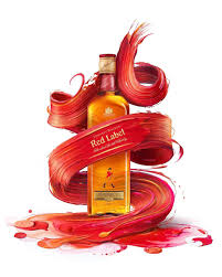 The Joy Of Blending Johnnie Walker X Pawel Nolbert Limited Edition Red Label Pack Bold En Johnnie Walker Johnnie Walker Whisky Creative Packaging Design