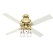 I just installed a hunter grand lodge ceiling fan. Hunter Fan 52 Vivien 4 Blade Standard Ceiling Fan With Remote Control And Light Kit Included Reviews Wayfair