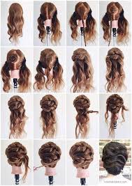 Long Hair Updos How To Style For Prom Hairstyle Tutorials Recogido Para Cabello Largo Ideas De Cabello Largo Estilos De Pelo Media Melena