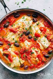 Pan Seared Fish With Tomatoes Olives Is A Family Favourite And Weeknight Staple Recipe Light And Italian Fish Recipes Fish Recipes Healthy Cod Fish Recipes