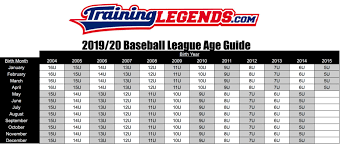 How To Figure Out Your Players Age Group For Baseball For