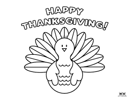 Even a newbie can use these and make a good cut out. Turkey Coloring Pages Printabulls