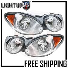 Headlights Headlamps Pair Left Right Set For 05 07 Buick Lacrosse Buick Lacrosse Headlamps Headlights