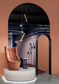 For Est Lighting Christopher Elliott Has Designed A New Type Of Space Showroom Design Showroom Interior Design Lighting Showroom