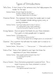 List Of Attention Getters Hooks And Sentence Starters In Interesting Introductions Meets Mult College Essay Examples Essay Writing Help Essay Writing Skills