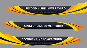 .lower third, i want to point out something…in the exercise files for you.…i've included the motion graphics template here…for the lower third which i creating a lower third in after effects. Lower Third Photos Royalty Free Images Graphics Vectors Videos Adobe Stock