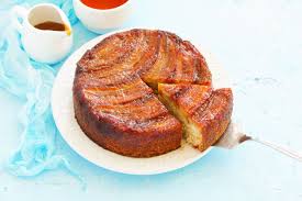 Gateau Renverse Aux Bananes Tres Simple A Faire Il Ravira Toute La Famille Recette Gateau Renverse Recette Gateau Banane Bon Gateau