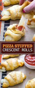 Pizza Stuffed Crescent Rolls Crescent Roll Pizza Homemade Pizza Rolls Crescent Roll Recipes