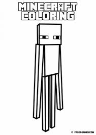 Minecraft Enderman Coloring Page Youngandtae Com Minecraft Coloring Pages Coloring Pages For Kids Easy Coloring Pages