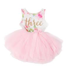 Grace And Lucille Toddler Birthday Dress 3rd Birthday Pink Floral Sleeveless Gold 3t Click On The Pi Toddler Birthday Dress Birthday Dresses Baby Girl Dress