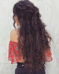 Long hair can be both a blessing and a curse. Easy Curly Hairstyles For Long Hair Curly Hair Styles Easy Curly Hair Styles Long Hair Styles