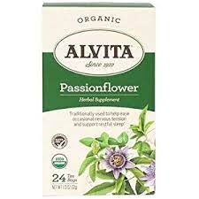 Alvita Tea Organic Herbal Passionflower Tea 24 Count Passion Flower Tea Organic Herbal Tea Organic Teas