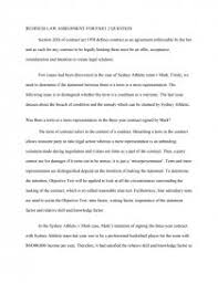 Damages may be classified as substantial, nominal or exemplary. Business Law Assignment For Part 2 Question Research Paper