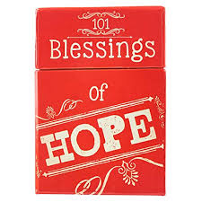 This card, besides being your usual elegant plus style, gives so much hope in light of these current times. Retro Blessings 101 Blessings Of Hope Cards A Box Of Blessings Buy Online In Andorra At Andorra Desertcart Com Productid 20691883