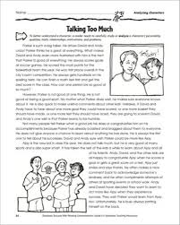 Talking Too Much Reading And Identifying Character Traits Printables Character Traits Third Grade Character Trait Passages Character Trait Worksheets