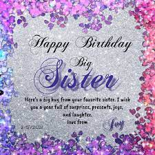 Happy birthday elder or big sister: Alles Gute Zum Geburtstag Grosse Schwester Vorlage Postermywall